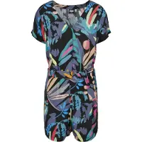 Urban Classics Viscose Kurzer Overall Mit Kurzen Ärmeln