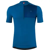 Loeffler Skys Block Mid Half Zip Kurzarm-radtrikot