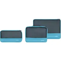 Samsonite Ta Revolution Set Of 3 Packing Cubes vivid blue