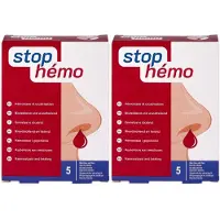 STOP HEMO blutstillende Watte 2x 2x5 St