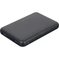 Gembird PB05-02, 5000 mAh, Lithium Polymer (LiPo), 3,7 V, 12 W, Schwarz