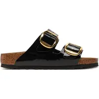 Birkenstock Pantoletten Arizona Big Buckle Bf 1027918 Schwarz 39