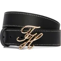 Tommy Hilfiger Gürtel Th Script 3.0 AW0AW18568 Dunkelblau 85