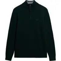 Superdry für Herren. M6110688A Grüner Wollpullover (M), Lässig, Wolle