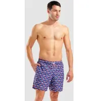 Arena Badeshorts 41,5 cm Herren Water Print Allover Multiprints - Neon Blue Multi - L