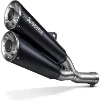Akrapovic Black Edition Ducati Ref:s-d8so6-isssbl Stainless Steel Nicht Homologierter Slip-on-schalldämpfer