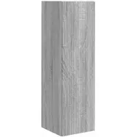vidaXL TV-Wandschrank Graues Sonoma 30 x 31 x 100 cm Holzwerkstoff
