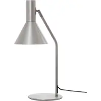 Frandsen Schreibtischlampe Lyss, alu / grau / zink, für Wohn- / Esszimmer, Aluminium, Design, Tischlampe