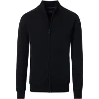Casamoda Strickjacke uni CASAMODA Schwarz