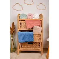 Doudou et Compagnie Decke 70x100cm mandelgrün