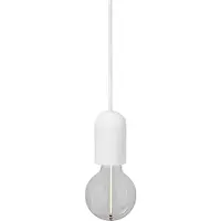 Osram Vintage 1906 Pendelleuchte ROUND PLASTER E27, weiß, max. 25W (LED 15W), E27 Sockel, runder Baldachin, Innenraum-Pendelleuchte, Kombination mit 1906 Vintage- oder smarten Lampen
