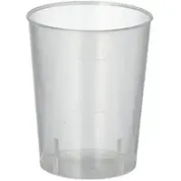 Papstar Starpak Mehrweg-Gläser für Schnaps PP 4 cl Ø 4,3 cm, 5,2 cm unzerbrechlich, 40 x 50 Stück 2000 Stück