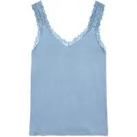 Vero Moda Spitzentop "VMROSA SL TOP JRS NOOS" Viskosemischung