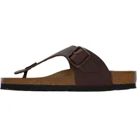 Birkenstock Herren Ramses Wire Buckle Naturleder Vintage Wood Roast Regular-Schuhgröße 41
