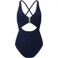 Lingadore Badeanzüge A Touch Of Gold | Grösse: 42 | Farbe: Navy-Blau