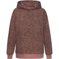 Buffalo Kapuzenpullover in Leo-Optik