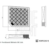 Blue Print Luftfilter ADBP220213