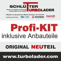 SCHLÜTTER TURBOLADER Lader, Aufladung PROFI KIT - mit orig. CONTÌNENTAL Turbo NEUTEIL AT 166-04920