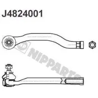 Nipparts Spurstangenkopf J4824001