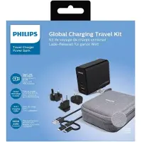 Philips Ttravel adapter and power bank