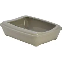 Moderna Products Moderna Katzentoilette mit Rand - Warmgrau - 50 cm