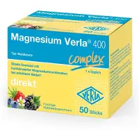 Verla-Pharm Arzneimittel GmbH & Co. KG Magnesium Verla 400 Waldbeere Direkt-granulat 50 St