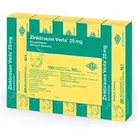 Verla-Pharm Arzneimittel GmbH & Co. KG Zinkbrause Verla 25 mg Brausetabletten 100 St