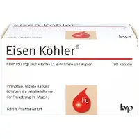 Köhler Pharma GmbH Eisen KÖhler Kapseln 90 St