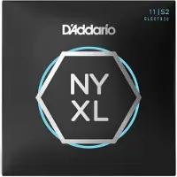D'Addario NYXL 6-Saiter Nickel Wunde Electric Strings 11-52