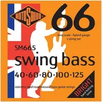 Rotosound Swing Bass 66 Edelstahl-Saiten für 5-saitigen E-Bass