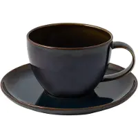 Like. by Villeroy & Boch like. by Crafted Kaffeetasse mit Untertasse 2-teilig - Denim