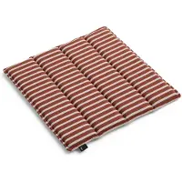 HAY - Terrazza Sitzkissen, dicke Streifen, terrakotta