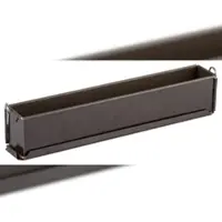 Gobel - Pastetenform, lang, glatt (mini) - antihaftbeschichtet - Springform - Hebeboden - 300x40x60 mm - 219410
