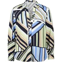 Betty Barclay Bluse Hemdkragen multicolor