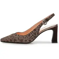 Floris van Bommel Damen Absätze Sfw-20055 Giuli - Taupe - Größe 40