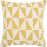 Fonq Angle Zierkissen 50 x 50 cm - Golden Olive