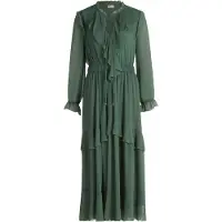 Vera Mont Cocktailkleid mit Volant in Evening Green | Gr.: 40
