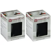 Bort StabiloColor haft Binde 8 cm schwarz 2x 2x1 St Binden