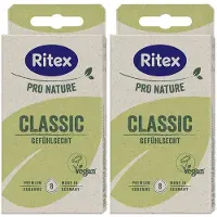Ritex PRO Nature Classic vegan Kondome 2x 2x8 St