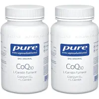 Pure Encapsulations CoQ10 L Carnitin Fumar.Kps. 2x 2x60 St Kapseln