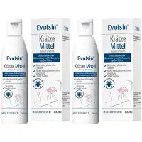 Evolsin Krätze Mittel Emulsion 2x 2x150 ml