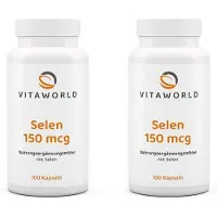 Vitaworld Selen 150 Kapseln 2x 2x100 St