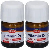 Abtei Vitamin D3 3000 I.e. Schmelztabletten 2x 2x75 St