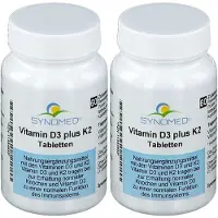SYNOMED Vitamin D3 Plus K2 Tabletten 2x 2x60 St