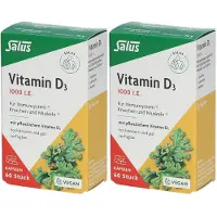 Salus Vitamin D3 1000 I.e. vegan Kapseln 2x 2x60 St