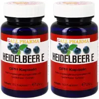 GALL PHARMA Heidelbeer E 400 mg Kapseln 2x 2x60 St