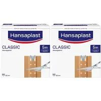 Hansaplast Classic Pflaster 4 cmx5 m 2x 2x1 St