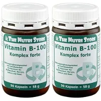 The Nutri Store Vitamin B 100 Komplex forte Kapseln 2x 2x90 St