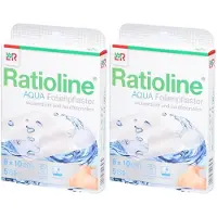 Ratioline aqua Duschpflaster 8x10 cm 2x 2x5 St Pflaster