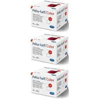 Peha-haft Color Fixierb.latexfrei 6 cmx20 m rot 3x 3x1 St Binden